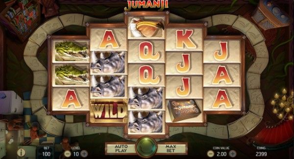 Recensione del gameplay della slot jumanj