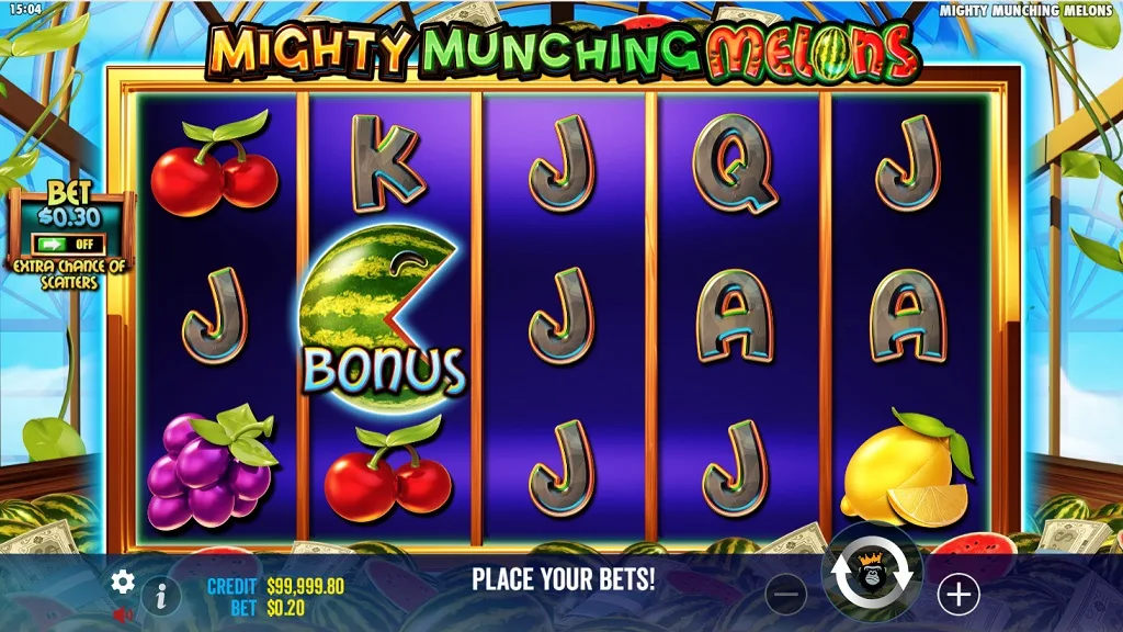 Gameplay di Mighty Munching Melons