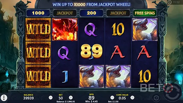 Fantasy slot symbols