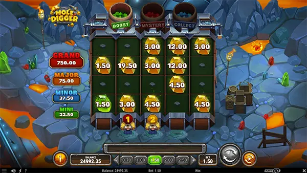 symboles cluster slot